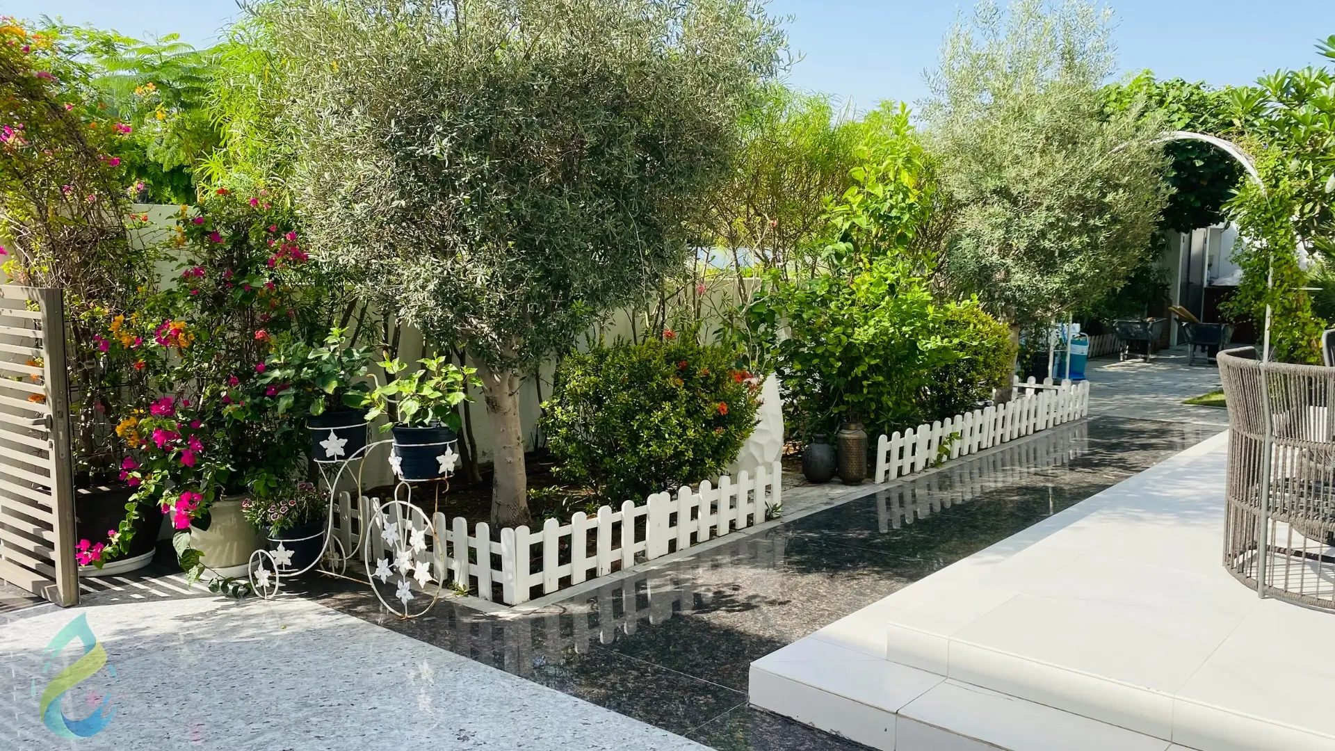 Landscaping Service at Villa in Dubai