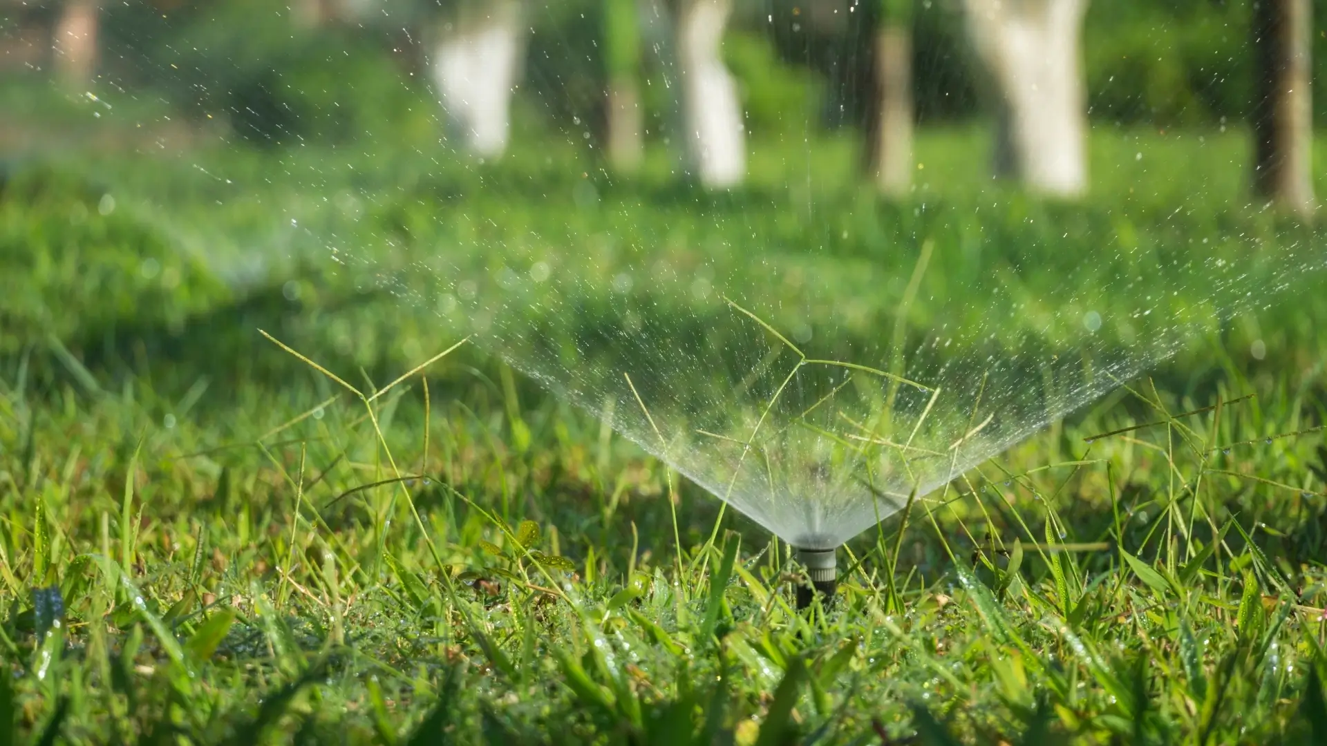 Automatic Irrigation System for Villa Lawn