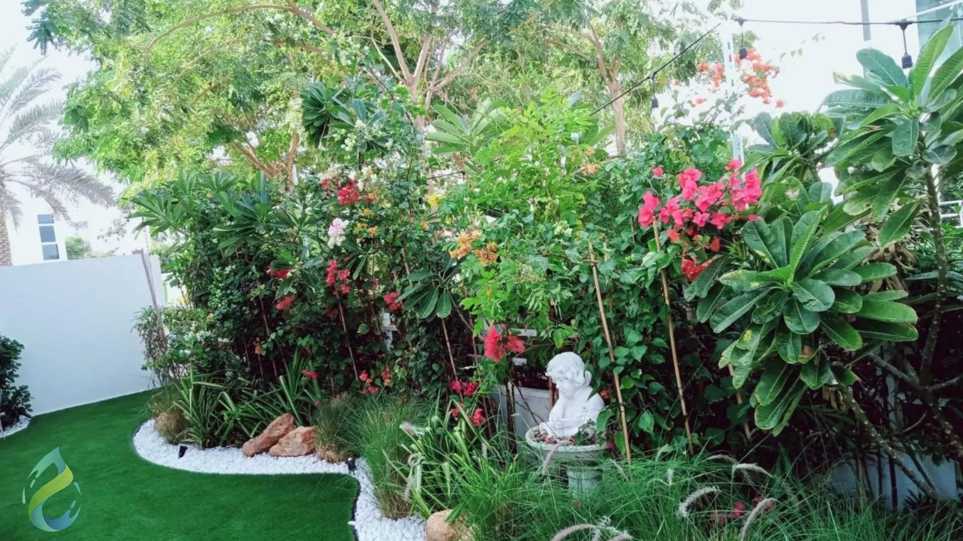 Garden Design at Mudon Arabella Townhouse
