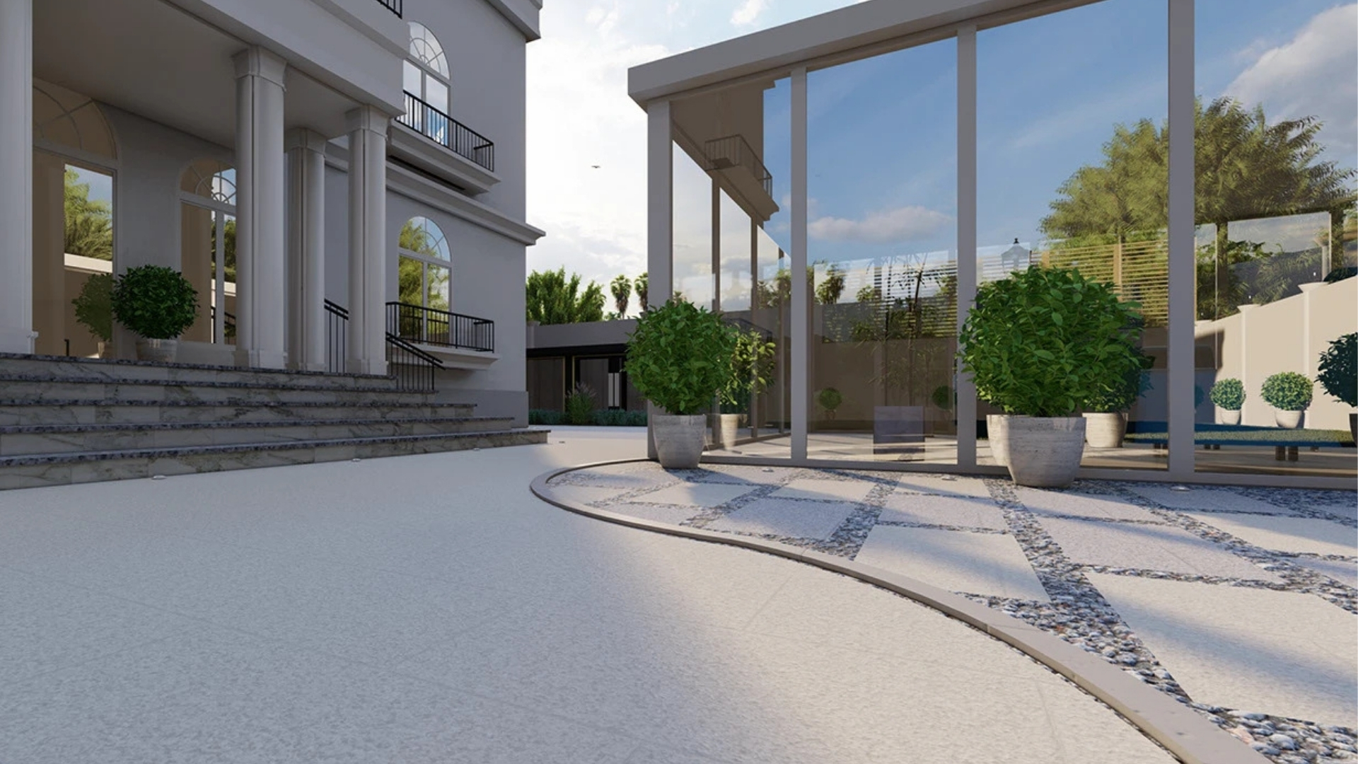 Glass Garden Room For Dubai Villa