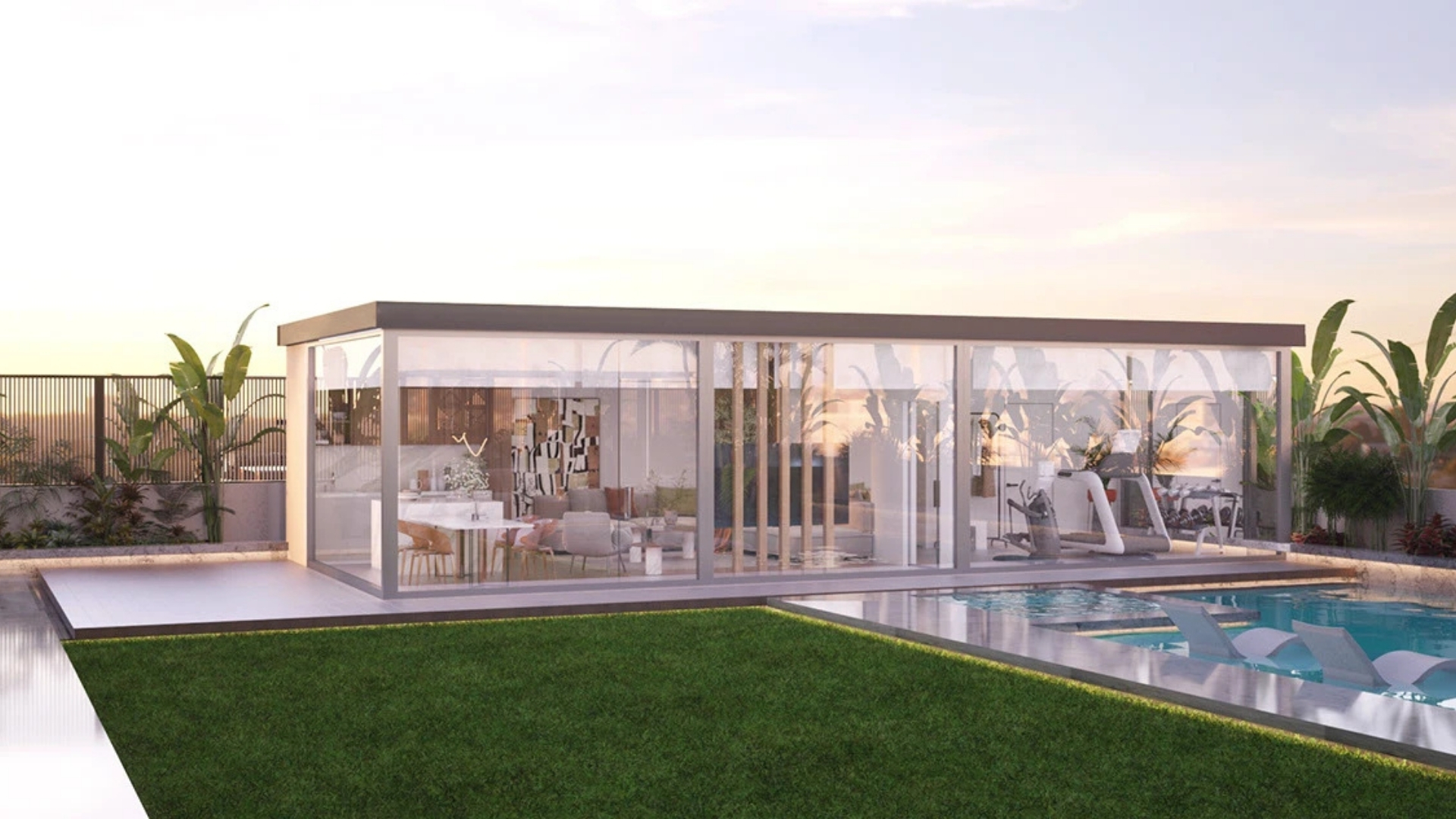 Glass Room For Villa Garden in Dubai