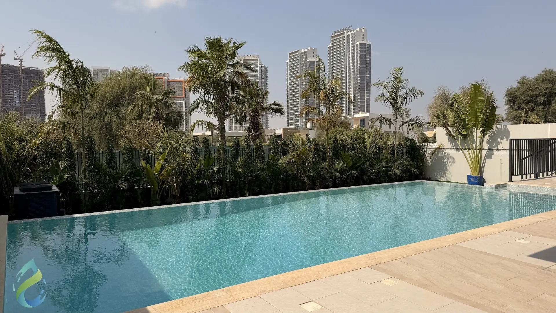 Swimming Pool Design and Construction Services at DAMAC Hills Dubai